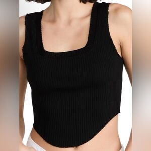 Cotton Citizen Black ibiza Tank Top size small 🆕